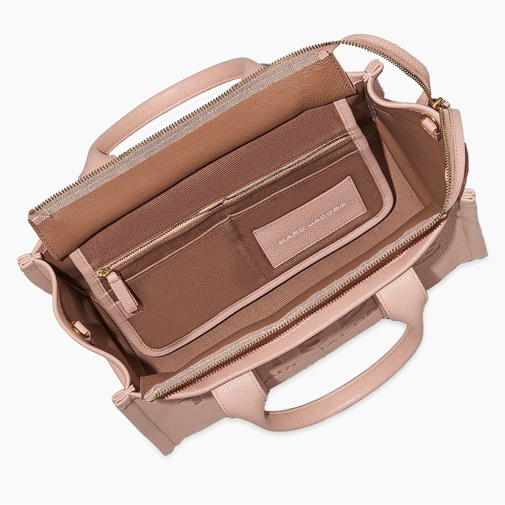 Marc Jacobs The Leather Medium Tote Bag - Picture 3 of 9